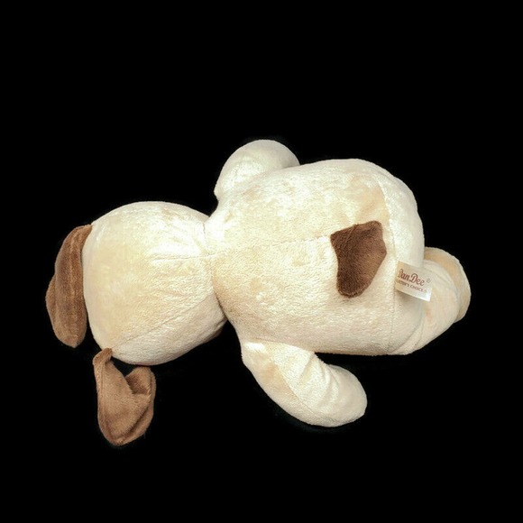 Dan Dee 13" Puppy Dog Plush Stuff Animal Brown Christmas Present Gift Joy Love - Picture 4 of 9